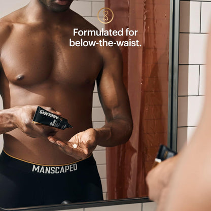 MANSCAPED® Het Premier-pakket 5.0 ULTRA, met The Lawn Mower® 5.0 ULTRA Lies- en lichaamshaartrimmer voor heren, Shears 3.0, Crop Preserver® Ball Deodorant, Refined® Body Wash, Crop Soother™, Shed 2.0