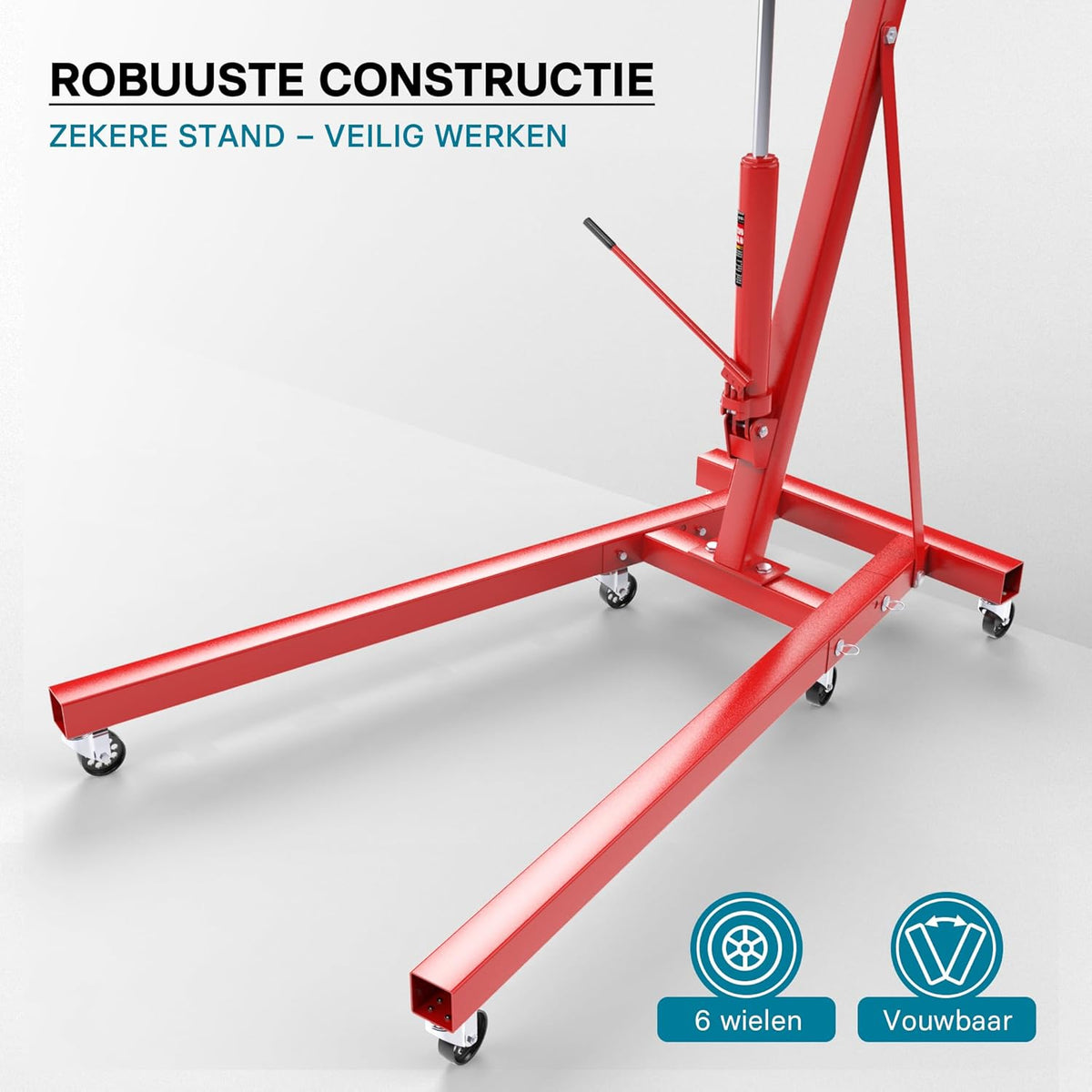 Engine block valve workshop crane gearbox motor hoist crane 2000 kg collapsible