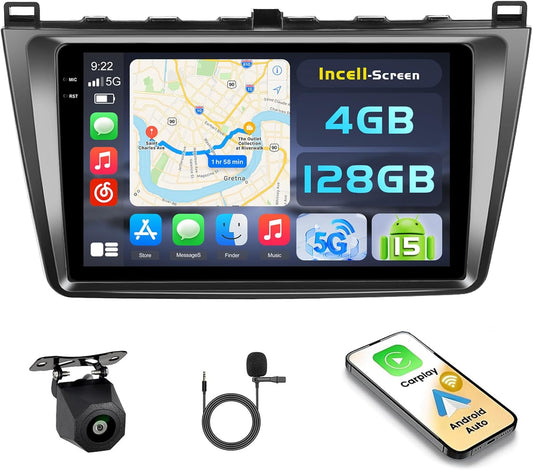 Autoradio – Autostereo – Multimedia Speler – Auto Radio – Infotainment Systeem – 9 Inch Touchscreen – Draadloze CarPlay & Android Auto - QUORE