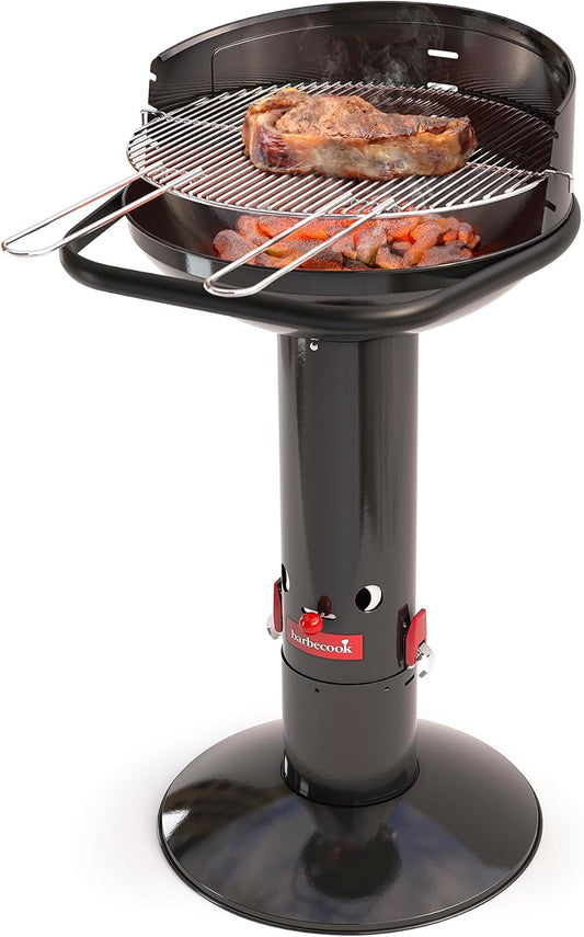 Barbecook houtskoolbarbecue Loewy 50 uit email zwart 47.5cm H 99cm