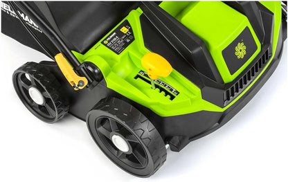 Elektrische Verticuteermachine – Gazonverticuteerder – Mosverwijderaar – Gazonhark – Grasmaaier – 1300 W Motor – Maaibreedte 320 mm – 40 L Opvangbak – Verstelbare Handgreep – Variabele Snijdiepte