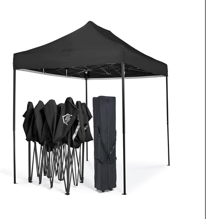 All Seasons Gazebos 3x2m Heavy Duty Volledig Waterdicht Pop Up Gazebo Met Accessoireset - Zwart