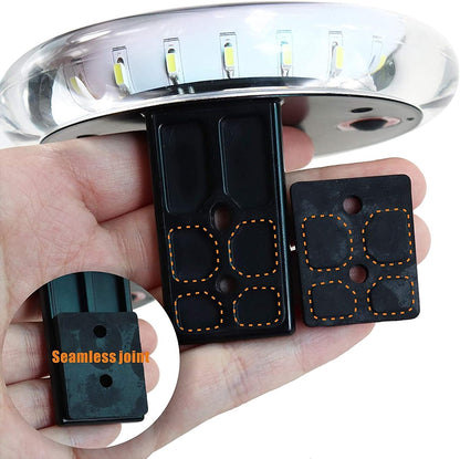 Navigatieverlichting op zonne-energie, bootlicht, IP67 waterdicht, meerdere functies, werkt op energie