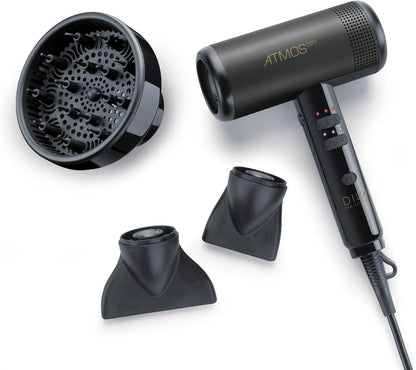 Diva Atmos Föhn Dry Zwart