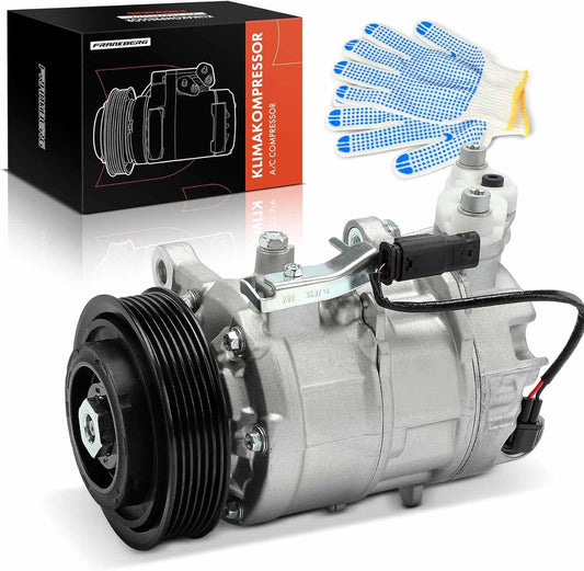 Frankberg Airconditioning Compressor Airconditioning Magnetische koppeling Compressor voor airconditioning Vervanging # 64525A58A56