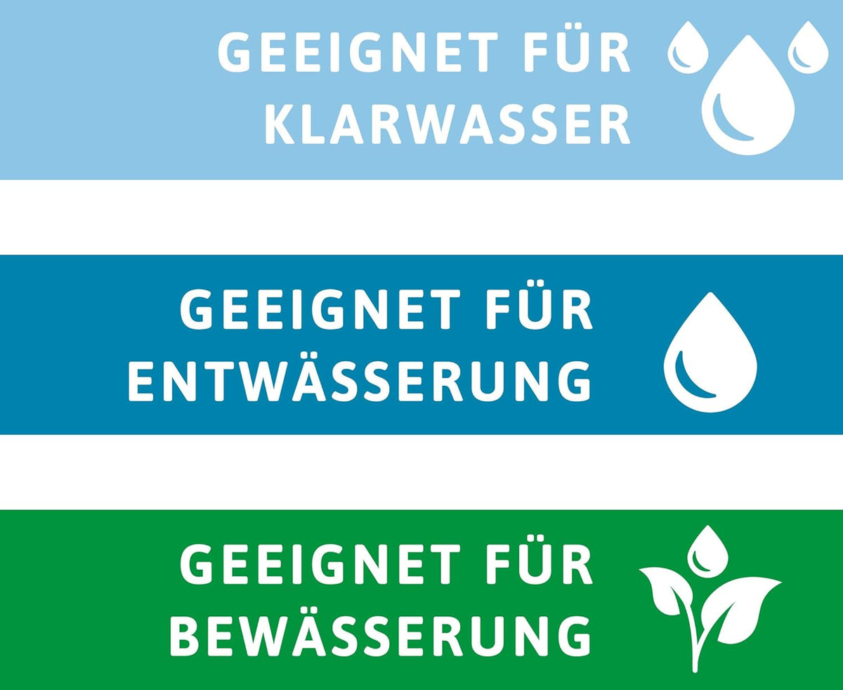 Tuinpomp – Waterpomp – Irrigatiepomp – Besproeiingspomp – Sproeierpomp – 650 Watt Motor – Max Opvoerhoogte 42 Meter