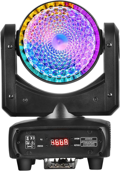 120W RGBW LED Moving Head – Moving Head Licht – Disco Light – DJ Verlichting – Feestverlichting – RGBW Volledige Kleuren – Energiezuinig & Flexibele Beweging