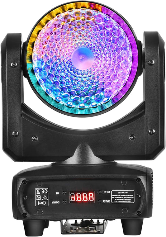 120W RGBW LED Moving Head – Moving Head Licht – Disco Light – DJ Verlichting – Feestverlichting – RGBW Volledige Kleuren – Energiezuinig & Flexibele Beweging