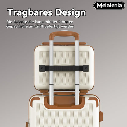 Melalenia ABS harde grote koffer, 28 inch bagage met dubbele spinnerwielen,TSA reisbagagesloten