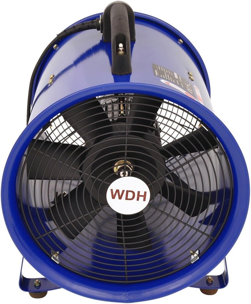 Aktobis Professionele axiaalventilator WDH-SHT28 met metalen behuizing en een maximale luchtcirculatie van 2.800 m3/u !