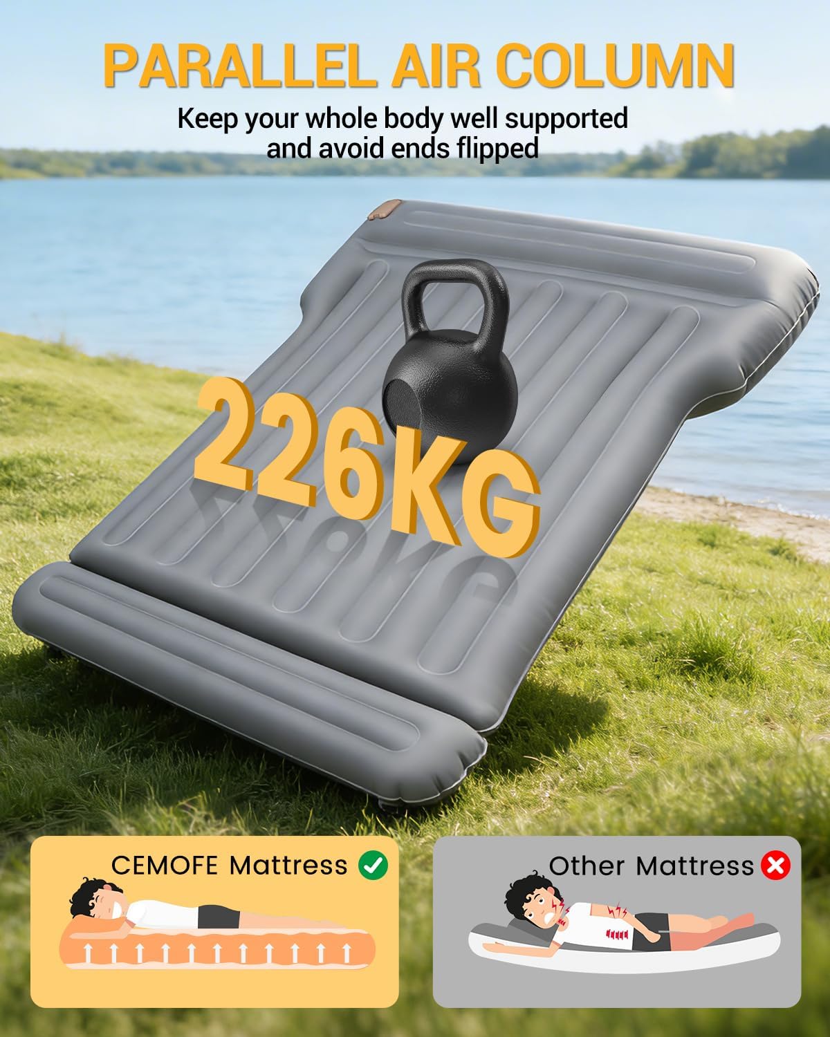 Auto Air Matress voor Universele SUV