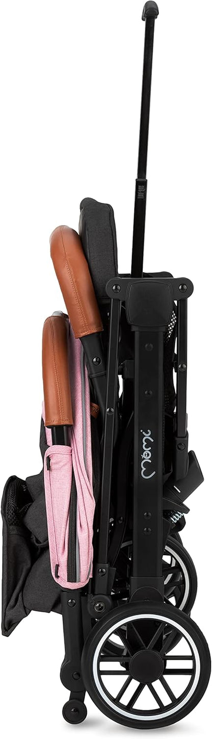 Momi ESTELLE Buggy vanaf 6 maanden (tot 15 kg), inklapbare buggy met 5-punts riem, boodschappenmand, telescoopstang, inklapbaar