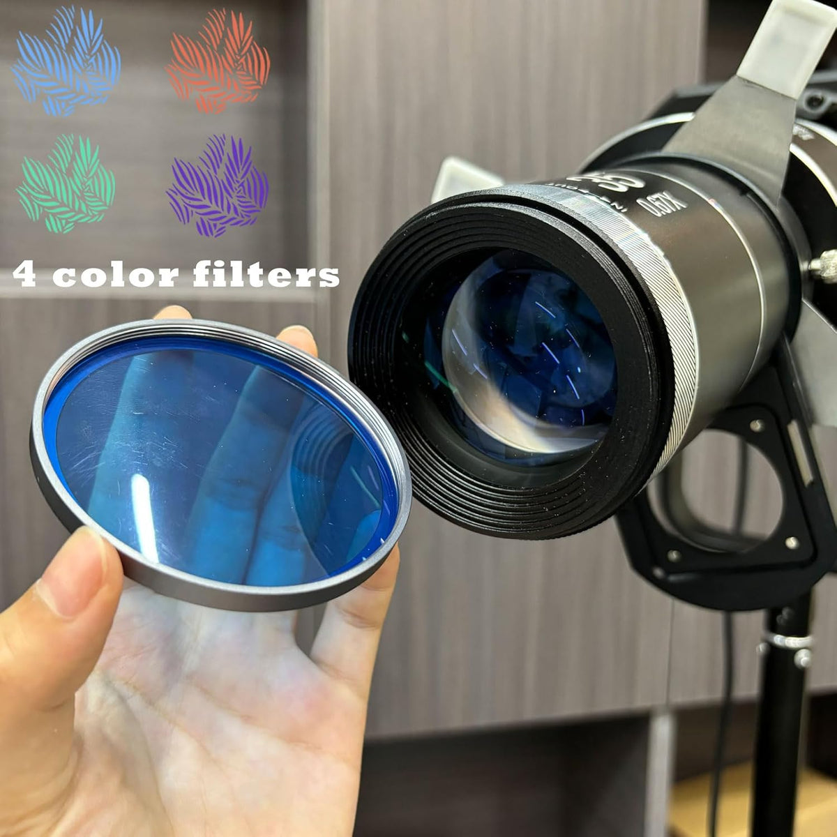 Bowens Mount Snoot DF DIGITALFOTO, Optische Snoot voor Monolight Portretten met Framing Shutter, Compatibel met Aputure Amaran 60D/XS/100X/D 200D/X, Godox SL60, 25 Gobo's