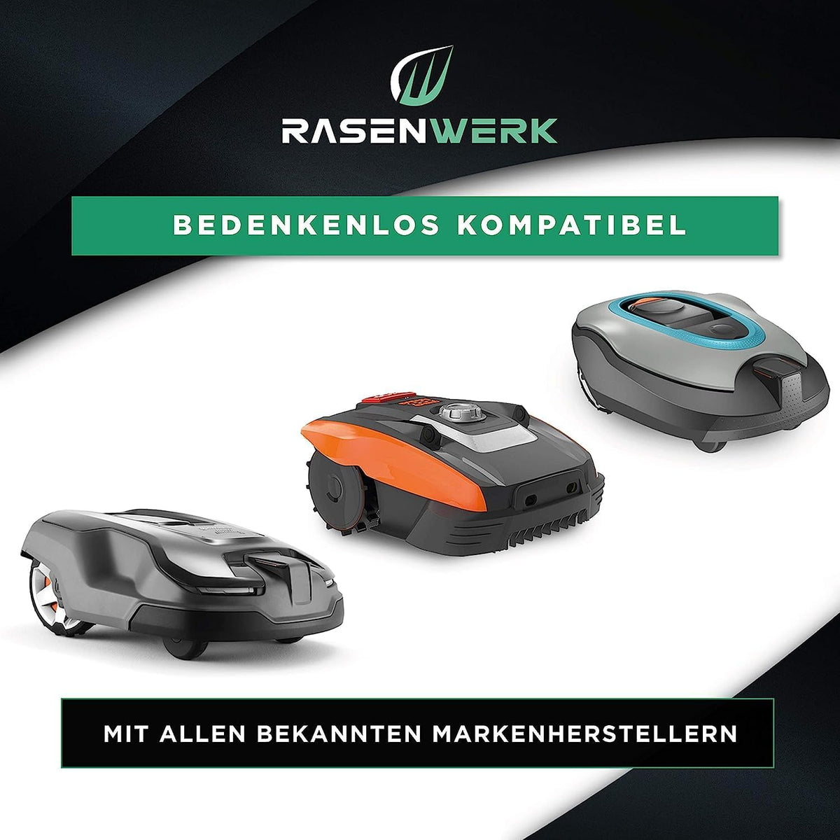 500 m universele begrenzingskabel voor robotmaaiers - begrenzingsdraad voor grasmaaiers - draad van vertind koper - accessoires voor robotmaaier - Ø 2,7 mm - 500 m