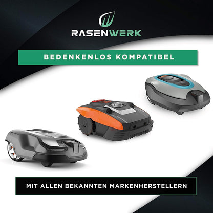 500 m universele begrenzingskabel voor robotmaaiers - begrenzingsdraad voor grasmaaiers - draad van vertind koper - accessoires voor robotmaaier - Ø 2,7 mm - 500 m