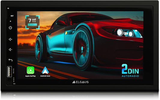 ES-A720, universele 2 DIN Android 12 autoradio, CarPlay, Android Auto, DAB+, 2GB RAM, 32GB ROM, WLAN, OBD2, Bluetooth, (ES-A720)