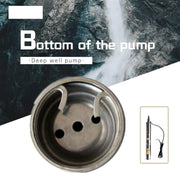 Vesdas - Water pump - Deep well submersible pump - Solar DC Deep well pump - Stainless steel - 400W - Silver