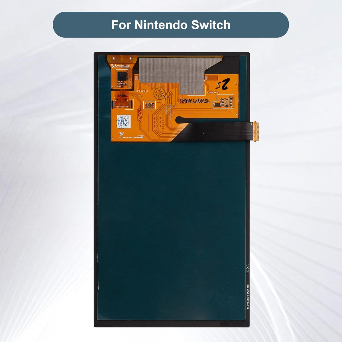 OLED Vervangend display, compatibel met Nintendo Switch 2017 HAC-001 6,2 inch lcd-display, touchscreen, montage met gereedschap (geen frame)