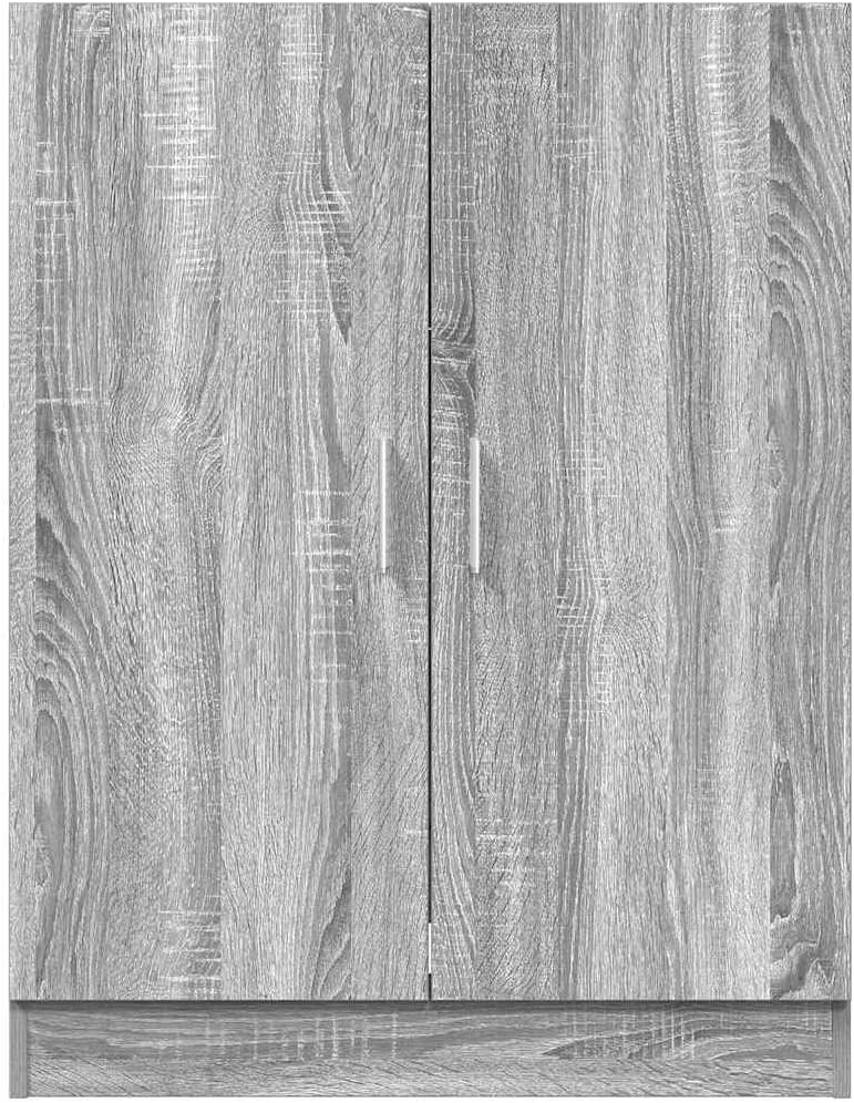 vidaXL Washing Machine Cabinet 71x71.5x91.5 cm Gray Sonoma Oak Color, bathroom furniture, cabinet, washing machine cabinet, bathroom cabinet, cabinet, bathroom shelf