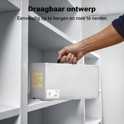 Afzuigsysteem – Afzuiginstallatie, Rookafzuiging, Soldeerafzuiging, Verfafzuiging – Voor Airbrushen En Solderen – 4 m³/min Luchtstroom – Compact En Inklapbaar