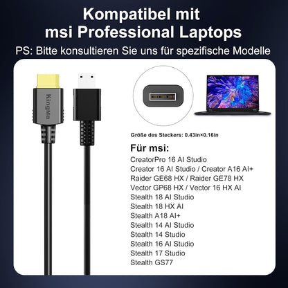 330W MSI Crosshair 17 GaN Laptoplader, 3-poorts Vector GP78 HX 13V Laptop Oplaadstation PD 3.0 Quick Charge Adapter voor games en technologie, compatibel met MSI Creator 17/ Vector GP78