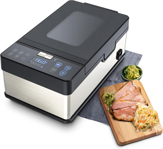 The Space Neovide Sous Vide Cooker, The Space NSV100 - Waterloos, zakloos, met ingebouwde sonde, geconserveerde smaak, vorm en textuur