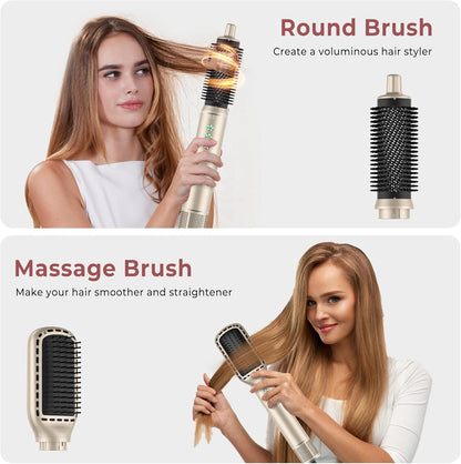 Air Styler 7-in-1 – Hair Styler – Airbrush Haarstyler – Föhnborstel – Warmluchtborstel – 110.000 Omw/Min Borstelloze Motor – Coanda-Technologie