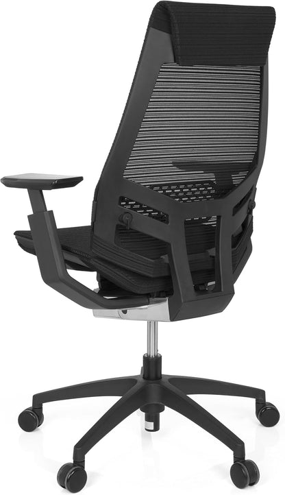 Professionele Bureaustoel – Draaistoel – Werkstoel – Kantoormeubilair – Ergonomische Stoel – Verstelbare 4D-Armleuningen – Ademend Netstof