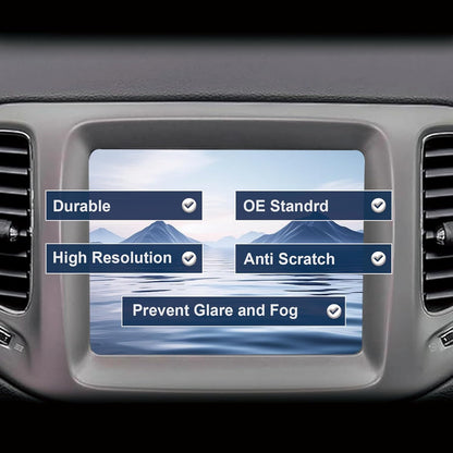 8.4" Lcd scherm Radio Navigatie voor Chrysler Dodge Jeep LA084X01(SL)(01) LA084X01 (SL) (02) Lcd scherm Touchscreen Vervanging voor auto LA084X01-SL01 LA084X01-SL02, Nee voor Uconnect 4