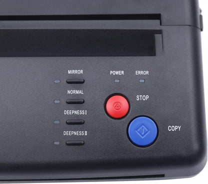 Tattoo Transfer Machine – Tattoo Copier – Tattoo Stencil Printer – Thermal Printer – Tattoo Transfer Printer – Compact & Lichtgewicht – Snel en Nauwkeurig