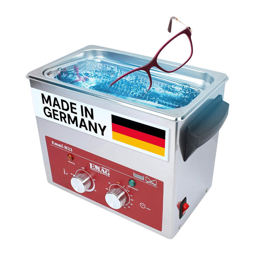Ultrasone Reiniger – Ultrasoon Schoonmaakapparaat – Sieradenreiniger – Brillenreiniger – Onderdelenreiniger – Roestvrijstalen Behuizing – Ingebouwde Verwarming – 2,2 Liter Inhoud