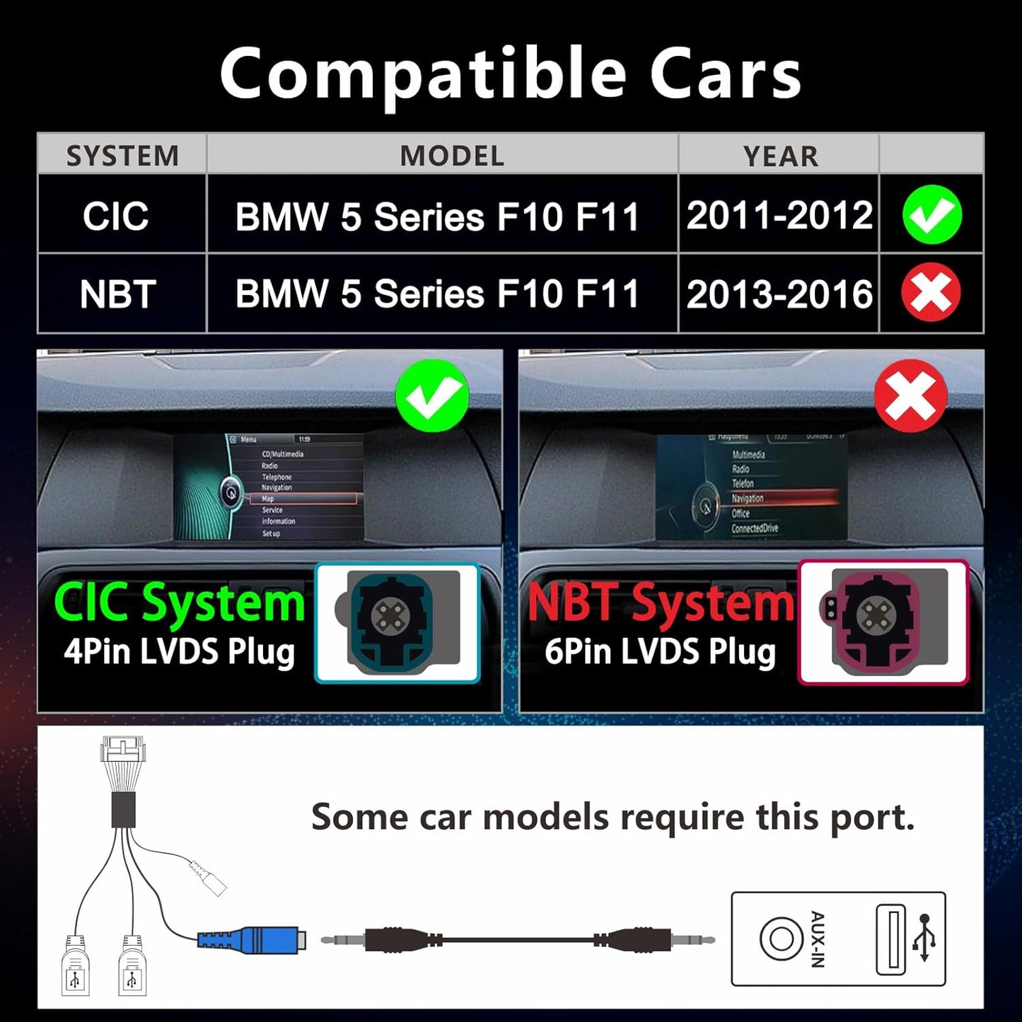 Autoradio – Multimedia Systeem – Navigatie Radio – Bluetooth Audio – CarPlay Android Auto – Razendsnel Opstarten – Behoudt Originele Besturing