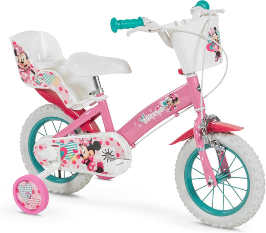 TOIMSA Fiets 12 inch Minnie Huffy (3/5 jaar), meerkleurig