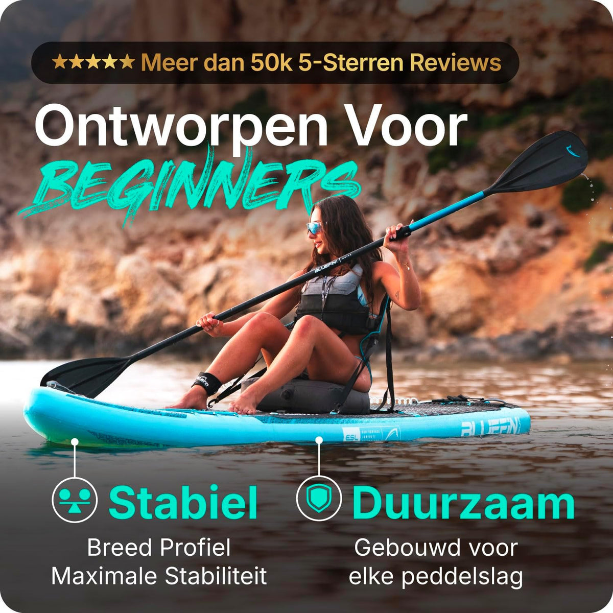 <font dir="auto" style="vertical-align: inherit;"><font dir="auto" style="vertical-align: inherit;">        Bluefin Cruise 10'8 Inflatable Paddleboard | Premium SUP Package & Accessories | Non-slip deck pad and lightweight | 6' thick all-around paddleboar