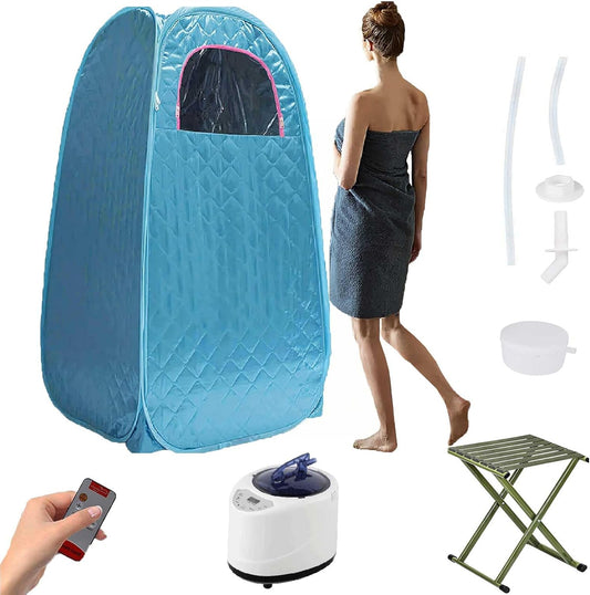 1 person sauna generator for sauna spa larger tent portable STEAM POOL steam folding sauna cabin - QUORE