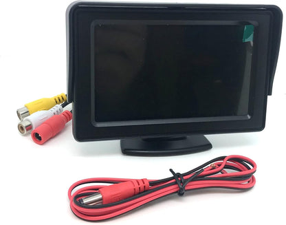 Dolphin Automotive Remlicht achteruitrijcamera voor Renault Kangoo 2007-2021 (camera met 4,3 inch dashboard)