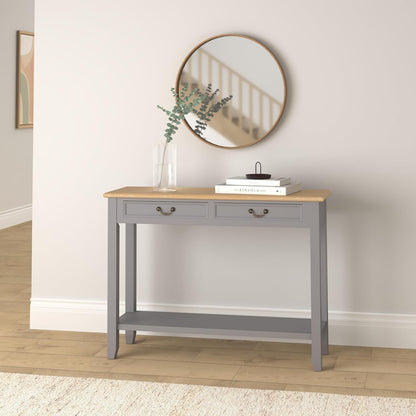 vidaXL Wooden Wall Table Grey Sideboard Side Table Wall Cabinet Side Cabinet Cabinet Table