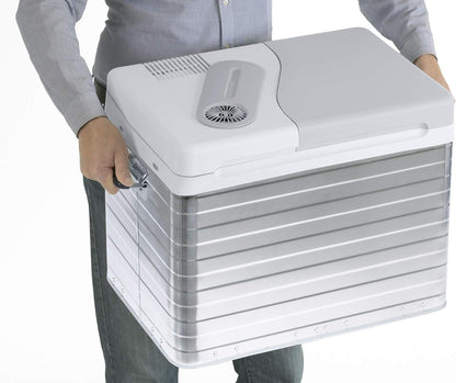 Koelbox – Koelbox Elektrisch – Mobiele Koelbox – Draagbare Koelbox – 39 Liter – Aluminium Behuizing – Koelt Tot 20 °C Onder Kamertemperatuur