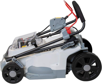 IKRA Accu Grasmaaier Mulchmaaier ICM 2/2037 incl. 2x accu & dubbele snellader, incl. reserve mes
