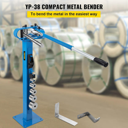 VEVOR YP 38 7 Buisbuigmachine, meerlaags, buisbuigmachine, telescopisch, 111 cm (44 inch), capaciteit van zacht staal: 1,27 x 3,5 cm, 1/4 x 1-15/16 inch