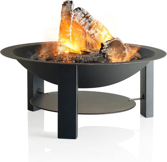 Barbecook vuurschaal Modern 75 uit smeedijzer, vuurschaal buiten, 75x32cm