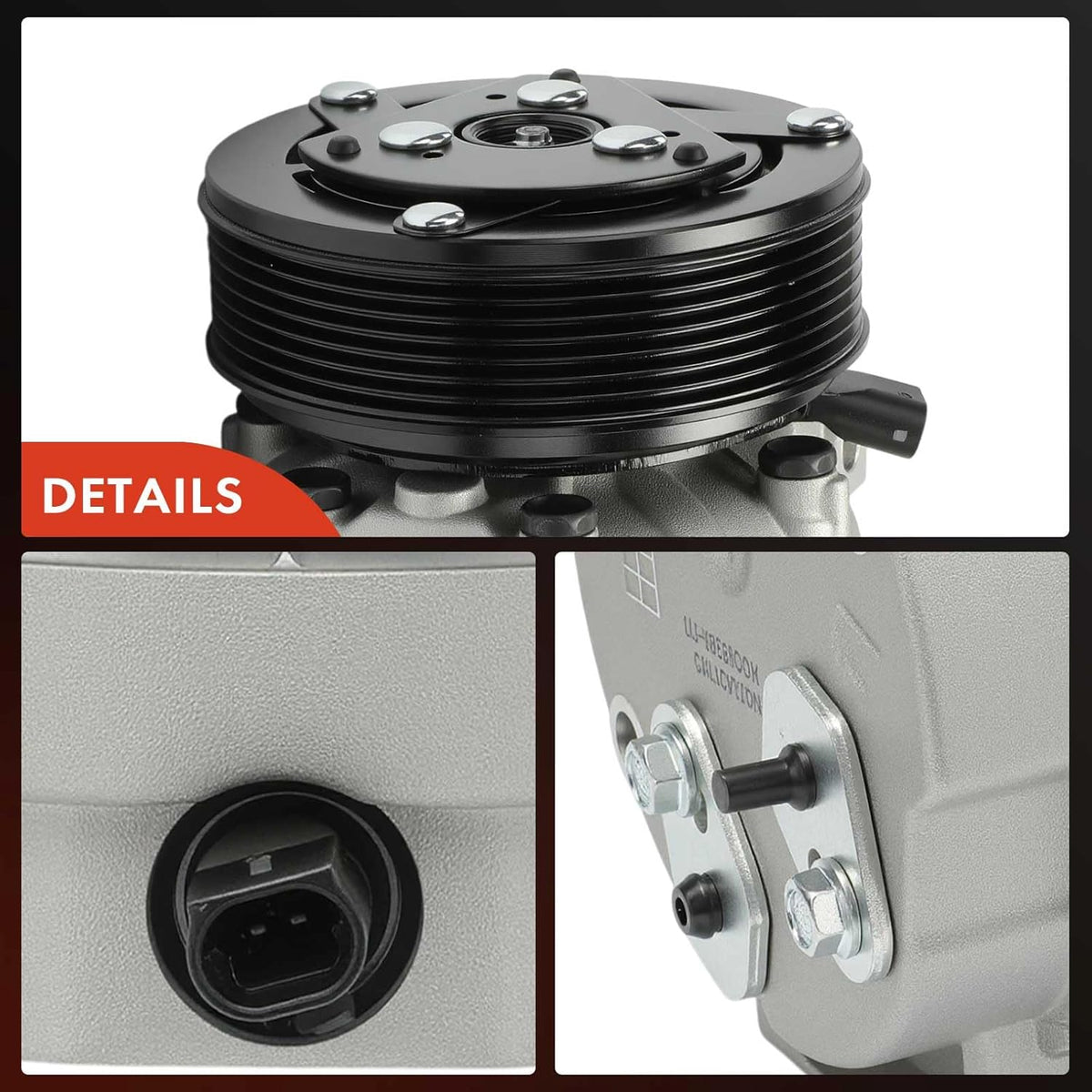 Frankberg 7711368188 Airconditioning Compressor Airconditioning Magnetische koppeling Compressor voor airconditioning Vervanging # 7711368188