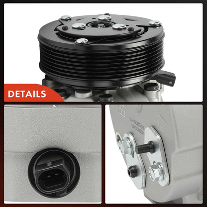 Frankberg 7711368188 Airconditioning Compressor Airconditioning Magnetische koppeling Compressor voor airconditioning Vervanging # 7711368188