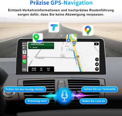 10,25 Inch Android Autoradio – Multimedia Systeem – Navigatie Unit – Touchscreen Radio – Auto Entertainment – Draadloos CarPlay & Android Auto – HD Touchscreen & GPS Navigatie