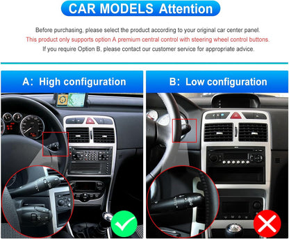 Android Autoradio – Multimedia Systeem – Auto Radio – Navigatie Unit – Infotainment Center – 9 Inch IPS Touchscreen – Draadloze CarPlay & Android Auto