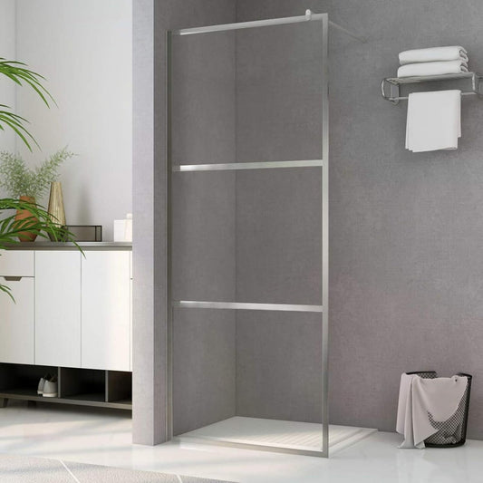 Inloopdouche – Douchewand – Walk-in Douche – Doucheruimte – Douchecabine – ESG Veiligheidsglas – Verstelbaar Aluminium Frame 140x195 cm