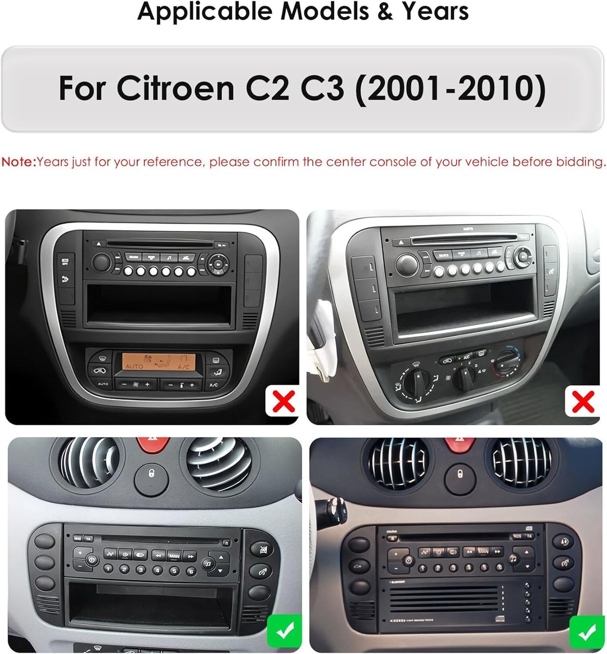 Autoradio – Multimedia Speler – Navigatiesysteem – Carplay Unit – Android Auto Systeem – 9 Inch Android 13 Touchscreen – GPS Navigatie Met WiFi Bluetooth