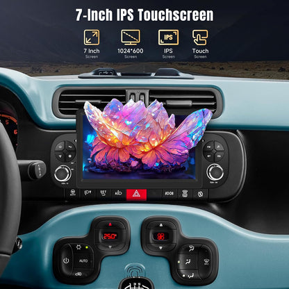 Autoradio – Auto Radio – Car Stereo – Multimedia Speler – Navigatiesysteem – Android 13 Systeem – 7 Inch Touchscreen