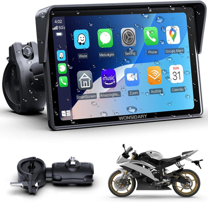 GPS Navigatiesysteem – Auto Navigatie – Routeplanner – Dashboard GPS – Navigatieapparaat – 5 Inch Scherm – Waterdicht – Dubbele Bluetooth – Siri & Google Assistant – Equalizer