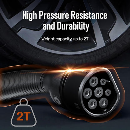 <font dir="auto" style="vertical-align: inherit;"><font dir="auto" style="vertical-align: inherit;">        Alxum Type 2 charging cable, 11 kW/16 A/5 meter, 3-phase, type 2 to type 2, EV charging cable for electric cars, with carrying case, compatible wit